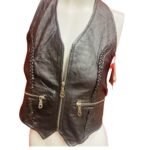 GENUINE LEATHER 90S VINTAGE WOMEN LEATHER2