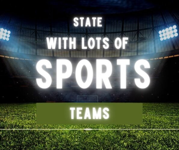 state that has a lot of sports teams in USA