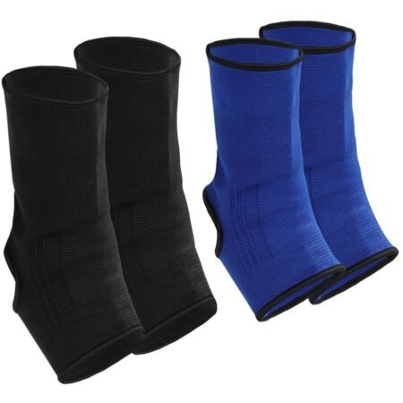 Muay Thai Ankle Support Compression Ankle Sleeve Boxing Foot Braces for Men Breathable Women Foot Wraps Support for Martial Arts Kickboxing Gym Running