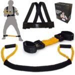 Boxing Resistance Bands Set for Shadow Boxing, Comes with Ankle Cuffs