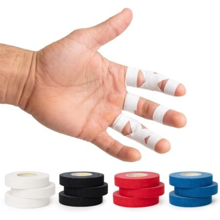 Gold BJJ Jiu Jitsu Tape - Strong Athletic Finger Tape, 1/2" x 30' - Protect Fingers and Toes in MMA, Judo, Wrestling, Martial Arts, Rock Climbing