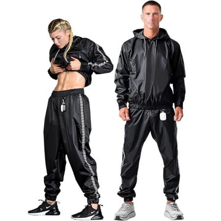 Sauna Suit for Weight Loss Men & Women Boxing MMA Wrestlers Gym Sweat Hoodie Sauna Suits Wrap Full Body Workout