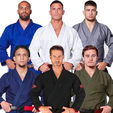 BJJ GI for Men IBJJF Kimono BJJ Jiujitsu GIS W/Preshrunk Fabric & Free Belt