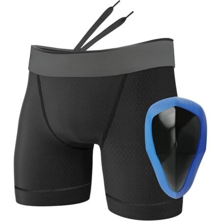 MMA Compression Performance Short with Built-in Jock Strap and Athletic Cup System